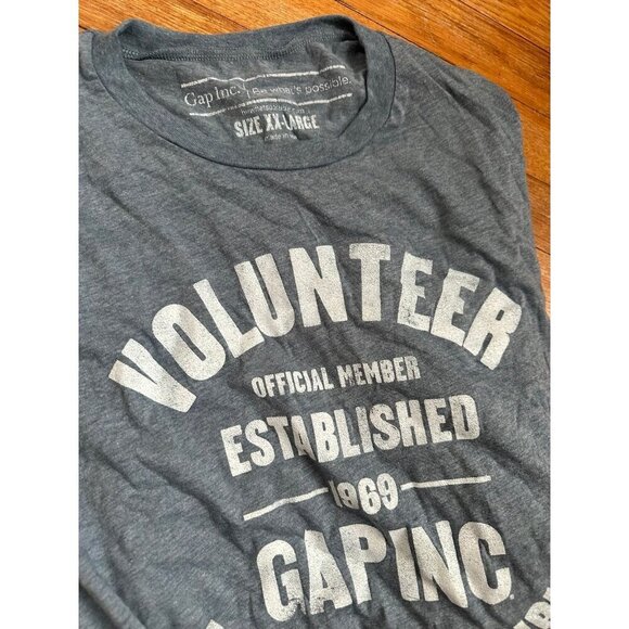 4 Volunteer GAP t-shirts sizes  Small, Medium & X-large 2X-large - Picture 6 of 11